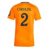 Real Madrid Daniel Carvajal #2 Auswärtstrikot 2024-25 Kurzarm